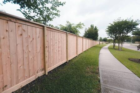 Wood Fence Installation Houston TX