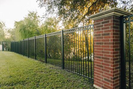 alluminium fence Houston, TX