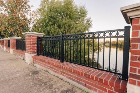 Ornamental Aluminum Fence Installation in Houston, TX